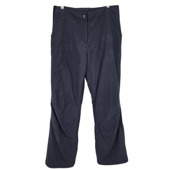 Obermeyer Women's Black Sugarbush Ski Snowboard Cold Weather Pants Size 10 - Picture 1 of 5